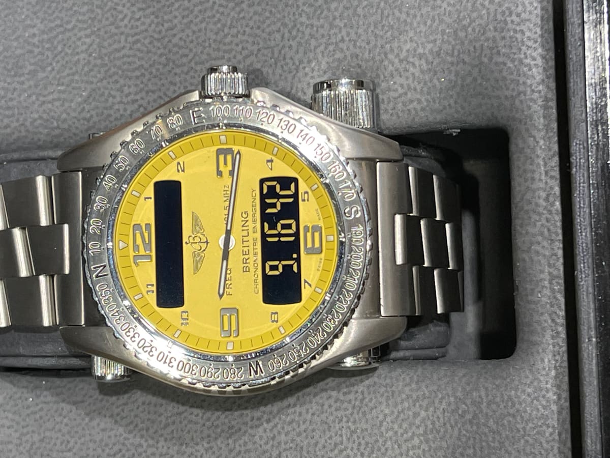 Breitling Emergency Watch, luxury watch