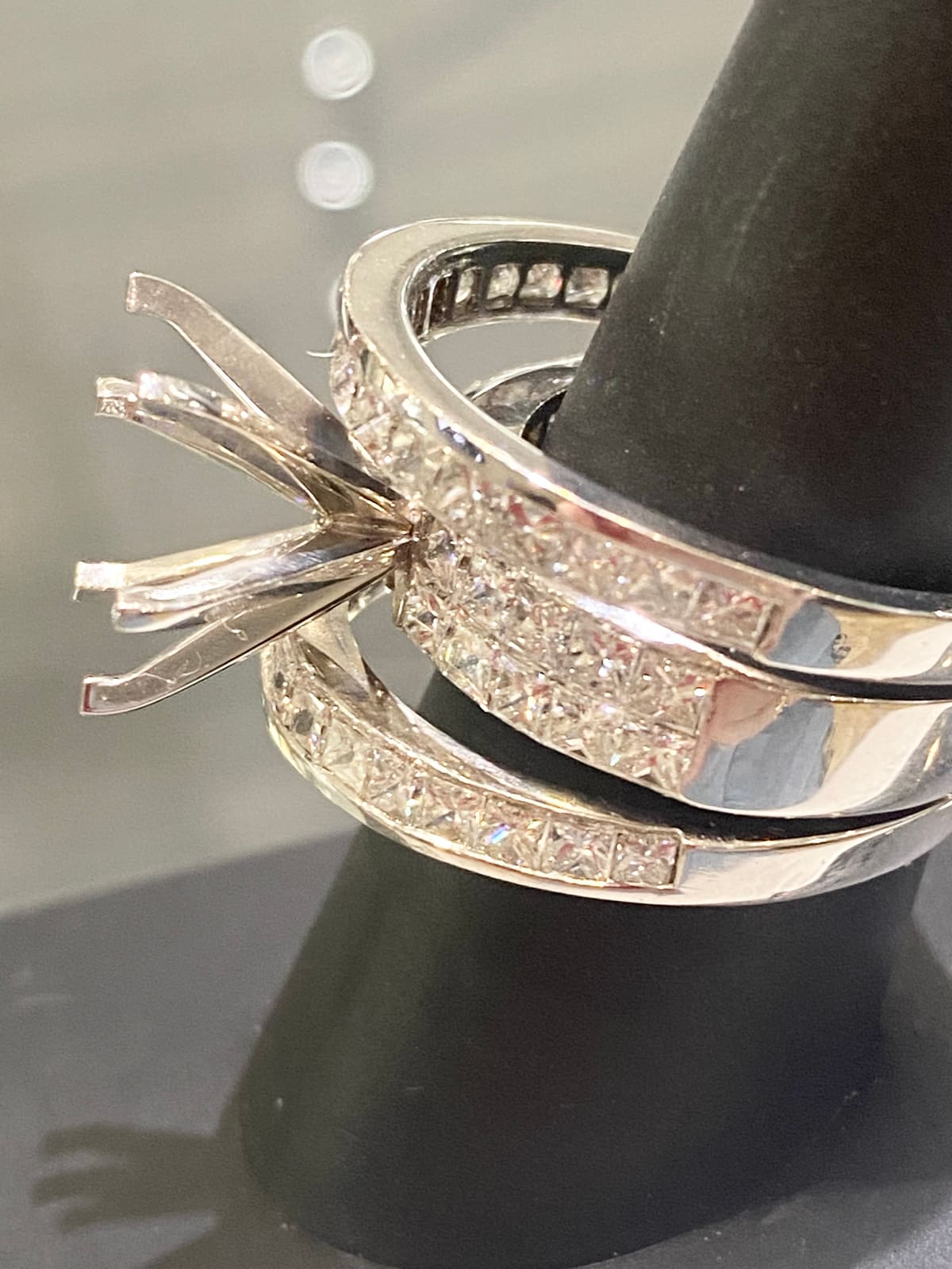 Diamond Semi-Mount Ring, second view