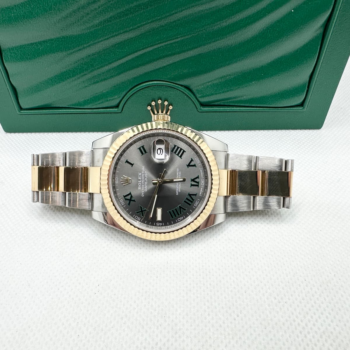 Rolex Mens Watch Model 126333 Wimbledon, luxury watch