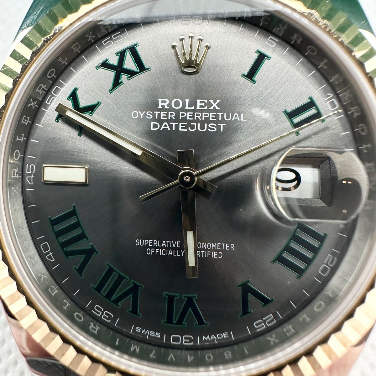 Rolex Mens Watch Model 126333 Wimbledon, luxury watch, second view
