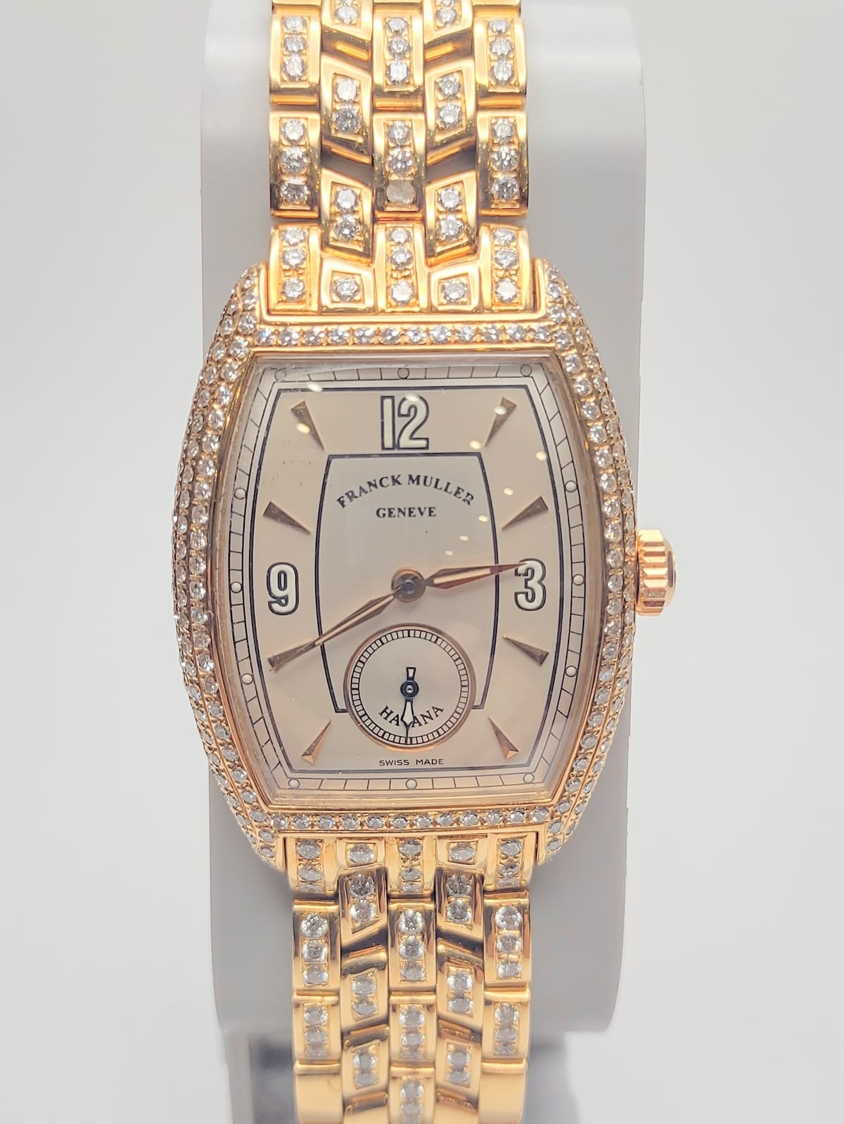 Frank Muller 18kt Diamond Watch, luxury watch