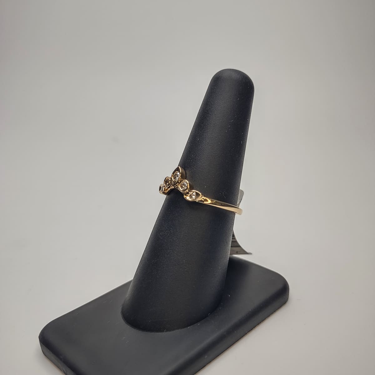 Diamond Wedding Band, wedding band, second view