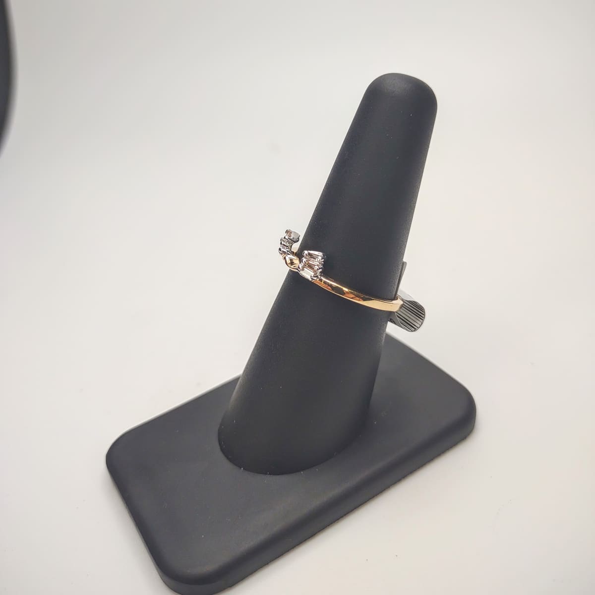 Diamond Wedding Band, wedding band, second view