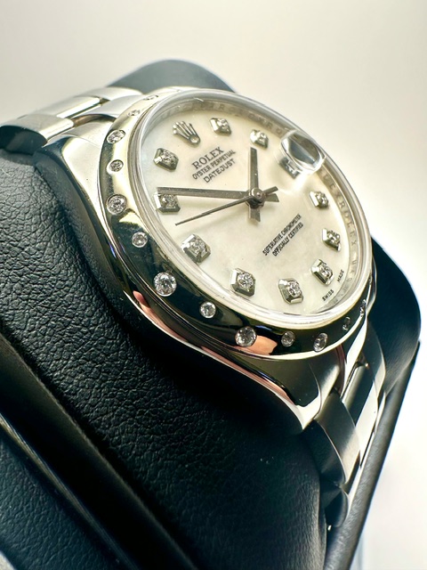 2007-2008 Rolex Oyster Perpetual Date Just 31mm Mid-Size, luxury watch, second view